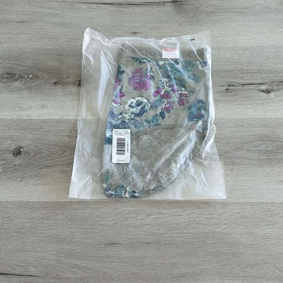 Cacique High-Waist Brief Panty Wide Waistband Blurry Rose Grey 14/16 NWT IN PKG - Picture 3 of 5